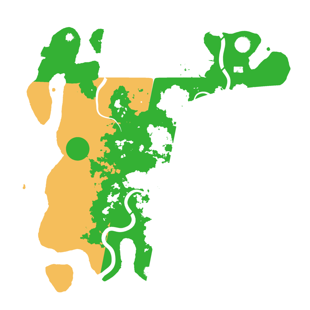 Biome Rust Map: Procedural Map, Size: 3500, Seed: 1631093390