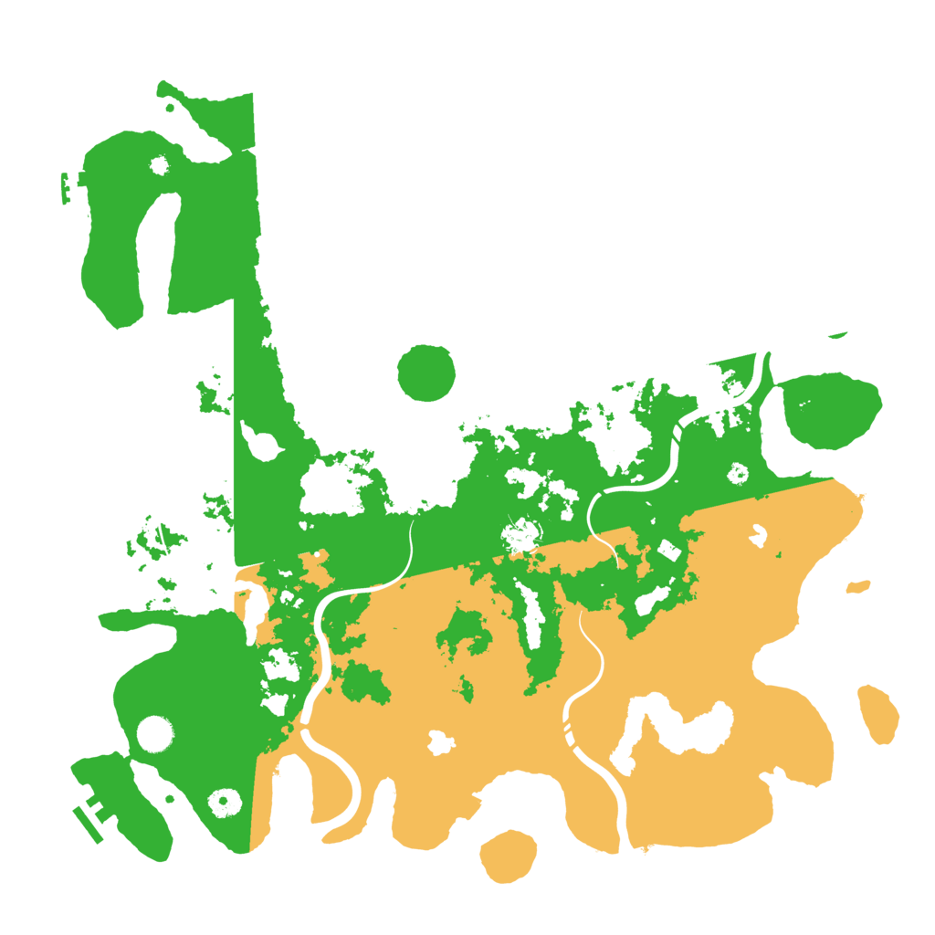 Biome Rust Map: Procedural Map, Size: 4500, Seed: 193453407