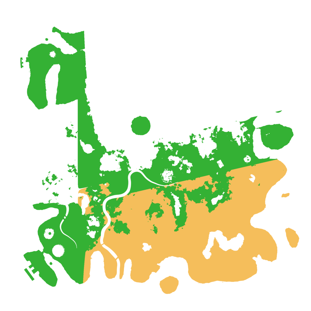 Biome Rust Map: Procedural Map, Size: 4500, Seed: 193453407