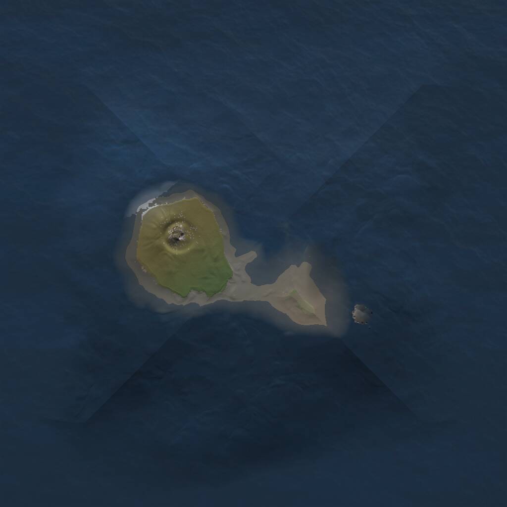 Rust Map: Procedural Map, Size: 1000, Seed: 1685331126, 1 Monuments