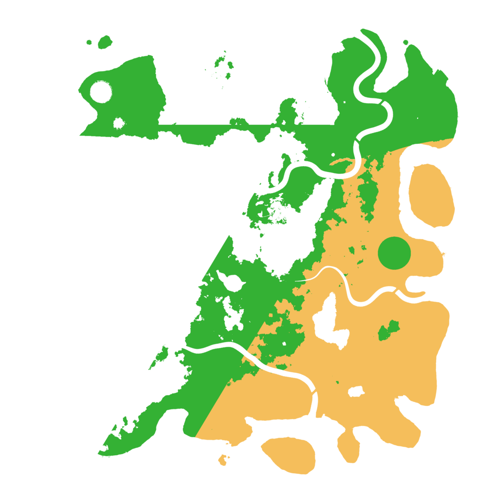 Biome Rust Map: Procedural Map, Size: 4000, Seed: 1260627610