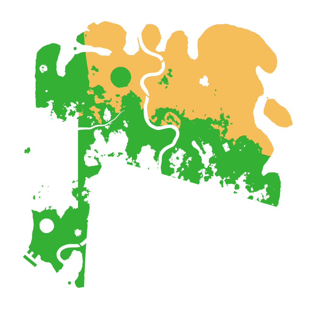 Biome Rust Map: Procedural Map, Size: 4000, Seed: 1549223392