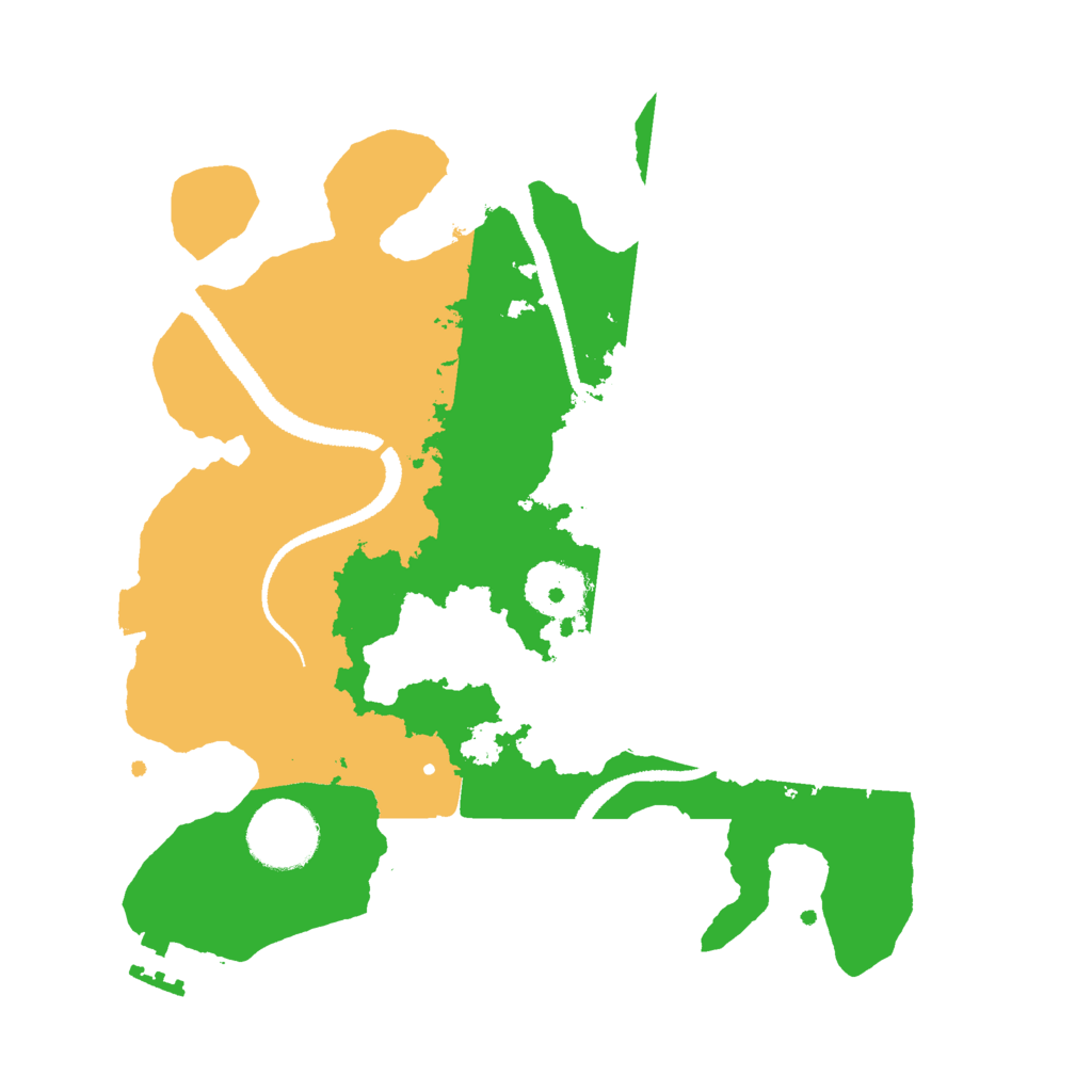 Biome Rust Map: Procedural Map, Size: 2800, Seed: 815508237