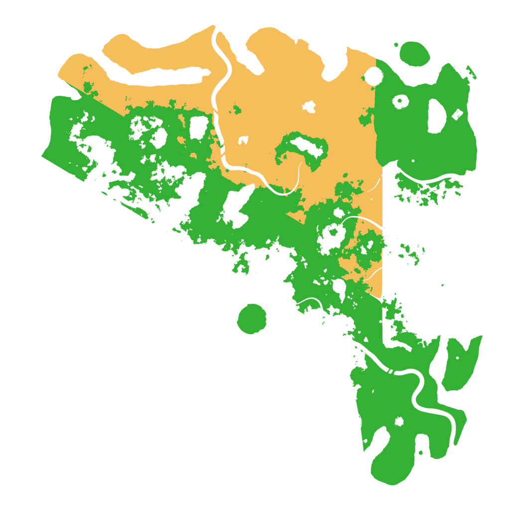 Biome Rust Map: Procedural Map, Size: 5000, Seed: 1548782