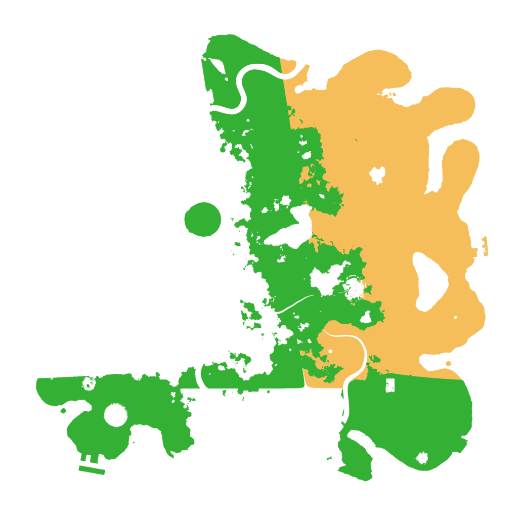Biome Rust Map: Procedural Map, Size: 4000, Seed: 1539127468