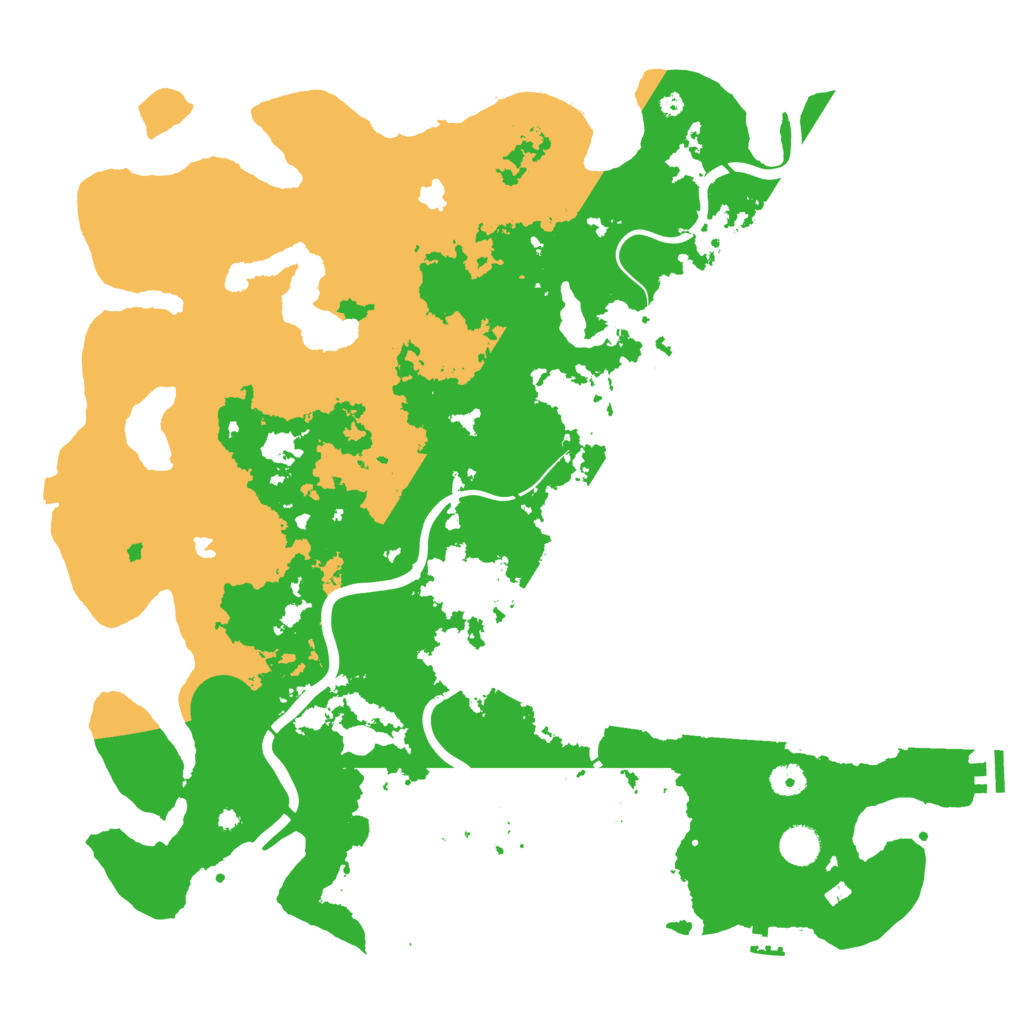 Biome Rust Map: Procedural Map, Size: 4500, Seed: 270431