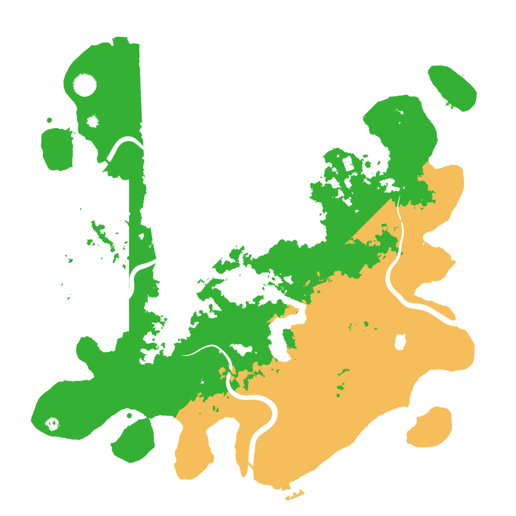 Biome Rust Map: Procedural Map, Size: 4000, Seed: 457277754