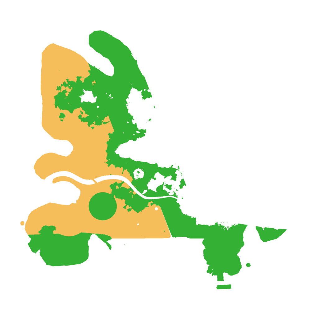 Biome Rust Map: Procedural Map, Size: 3000, Seed: 1331