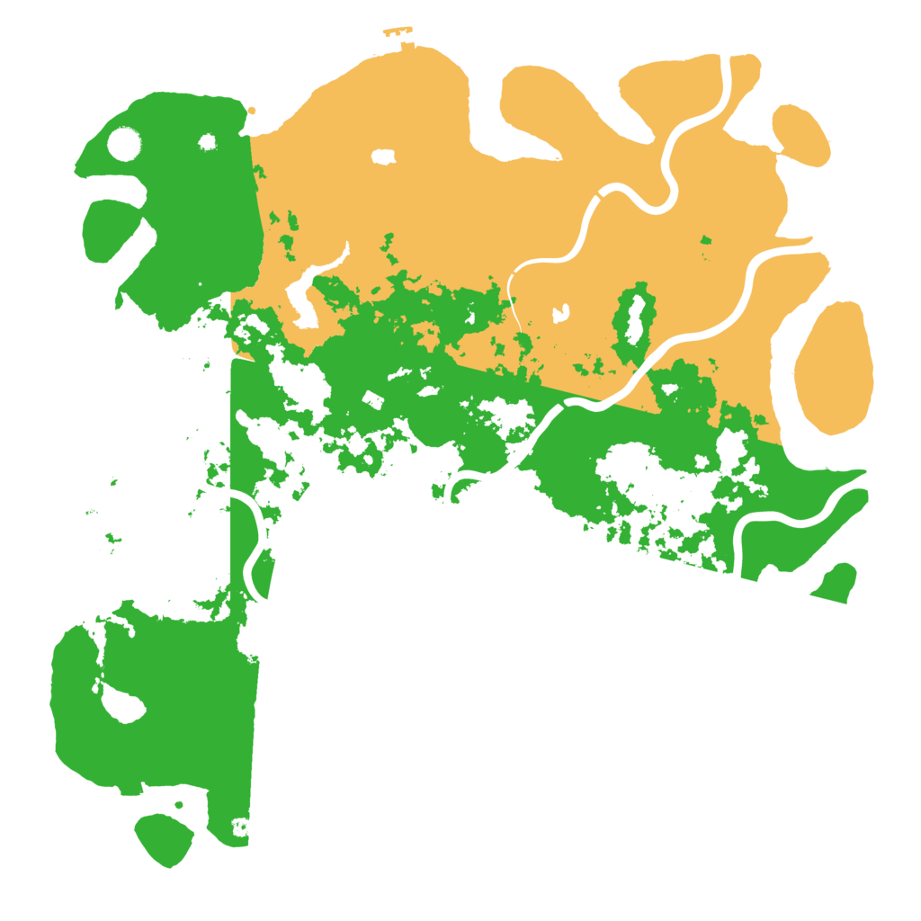 Biome Rust Map: Procedural Map, Size: 4800, Seed: 85688908
