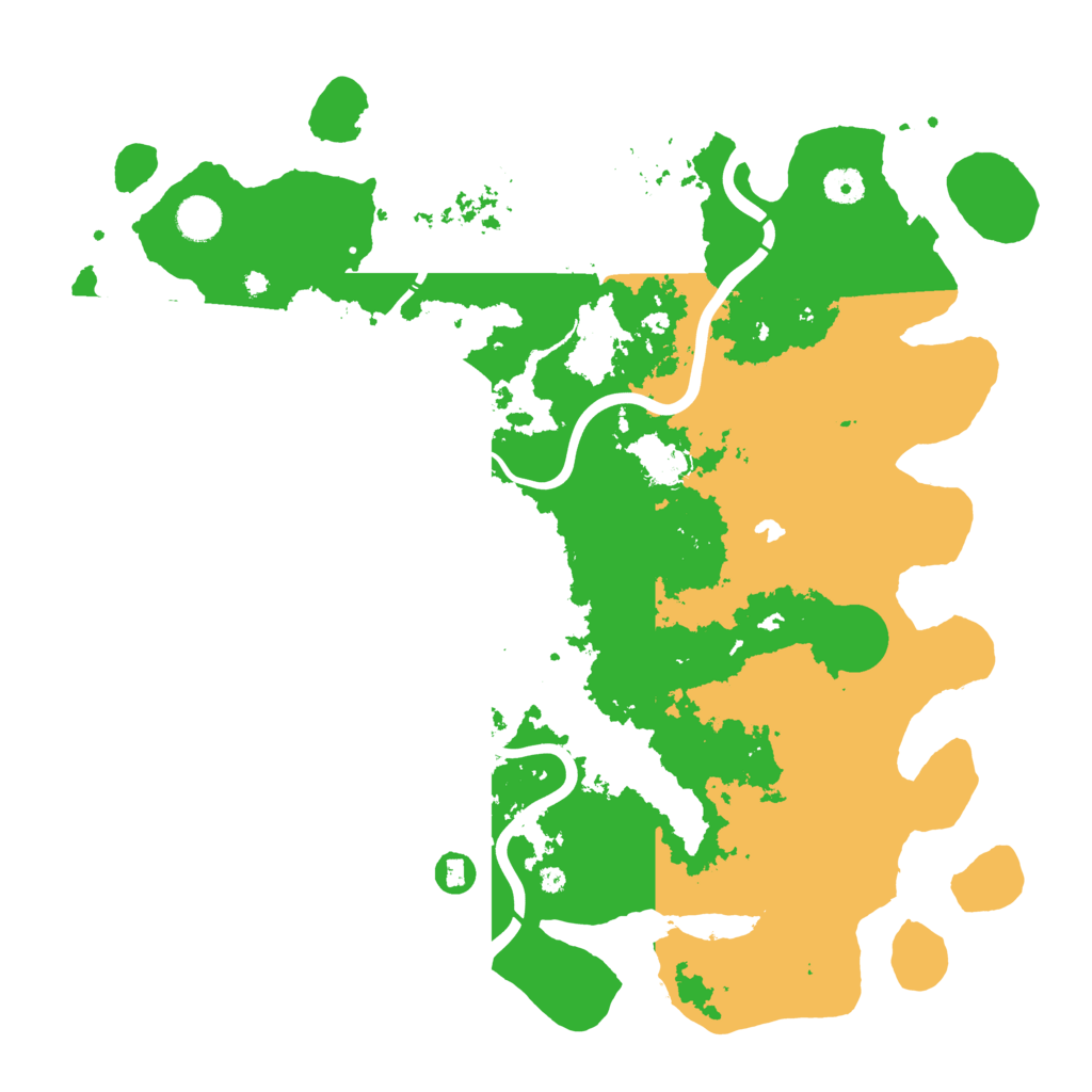 Biome Rust Map: Procedural Map, Size: 4250, Seed: 194477167