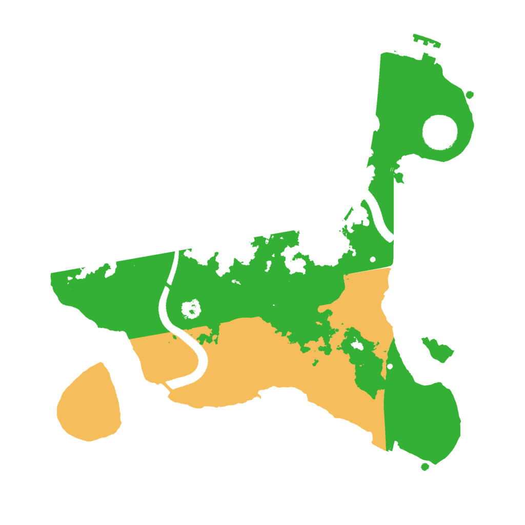 Biome Rust Map: Procedural Map, Size: 2750, Seed: 250864313