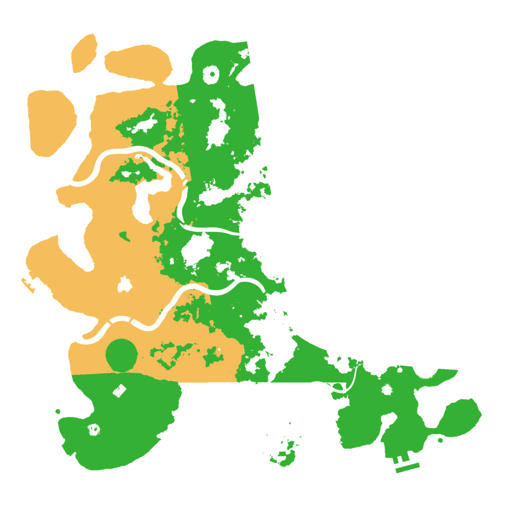 Biome Rust Map: Procedural Map, Size: 4250, Seed: 341875276