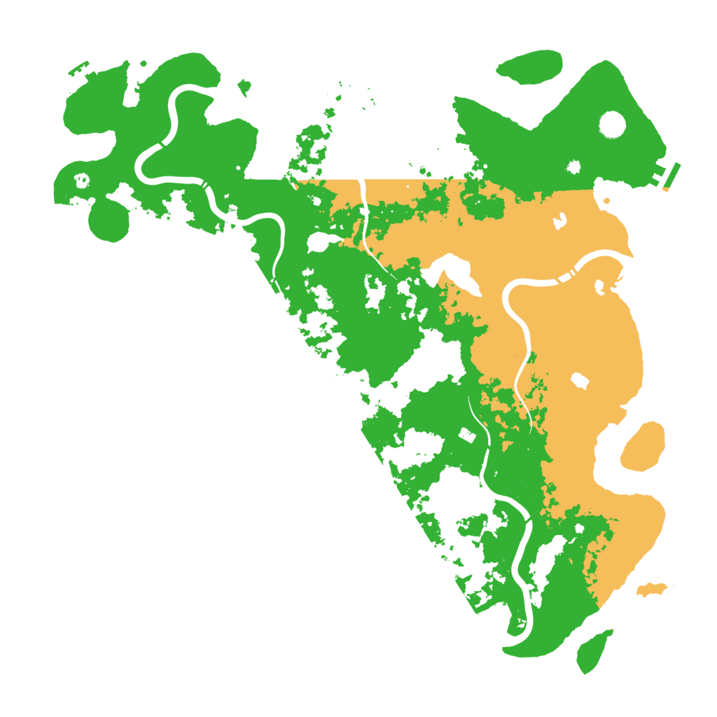 Biome Rust Map: Procedural Map, Size: 4700, Seed: 1825926481