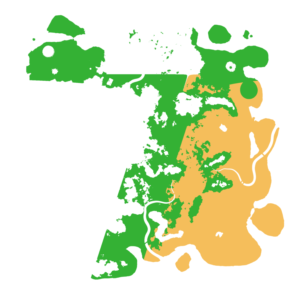 Biome Rust Map: Procedural Map, Size: 4500, Seed: 581638362