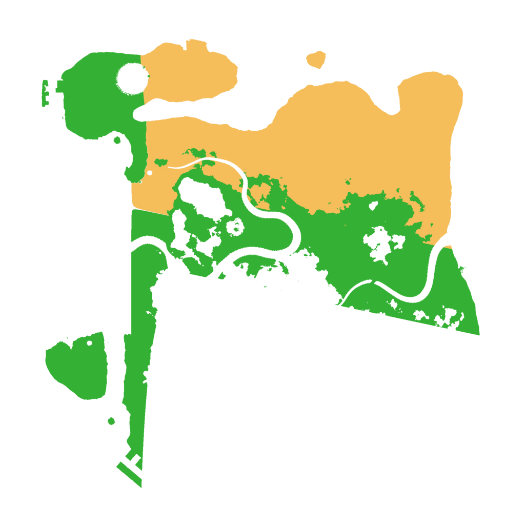 Biome Rust Map: Procedural Map, Size: 3000, Seed: 1842488584