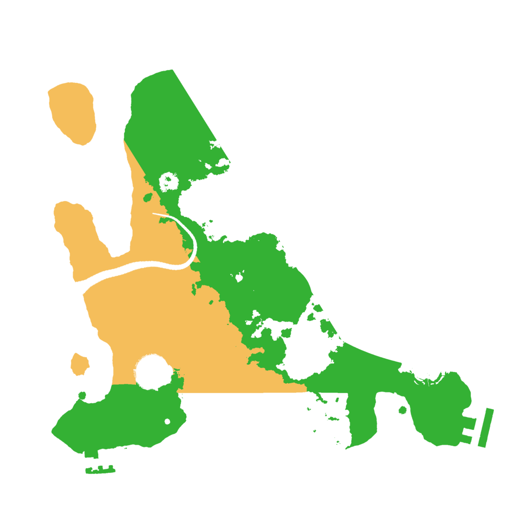 Biome Rust Map: Procedural Map, Size: 2700, Seed: 1753818240