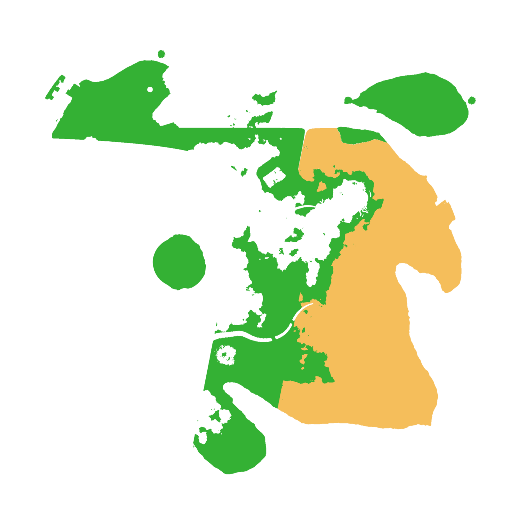Biome Rust Map: Procedural Map, Size: 2700, Seed: 1753822572