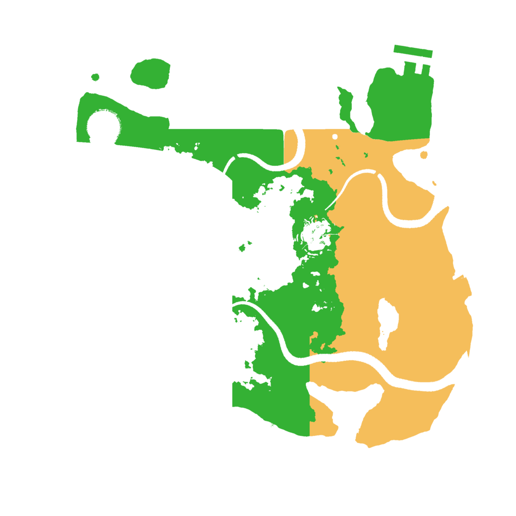 Biome Rust Map: Procedural Map, Size: 2700, Seed: 42042020