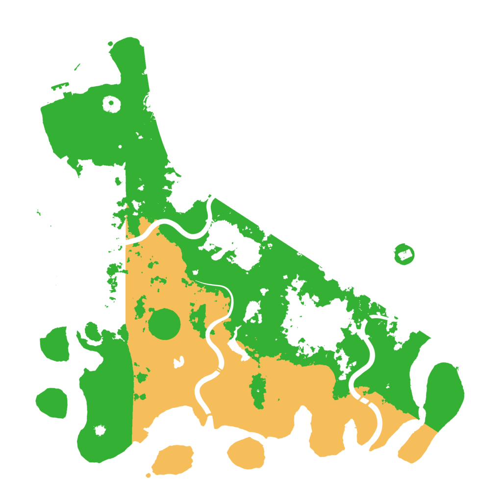 Biome Rust Map: Procedural Map, Size: 4250, Seed: 712345