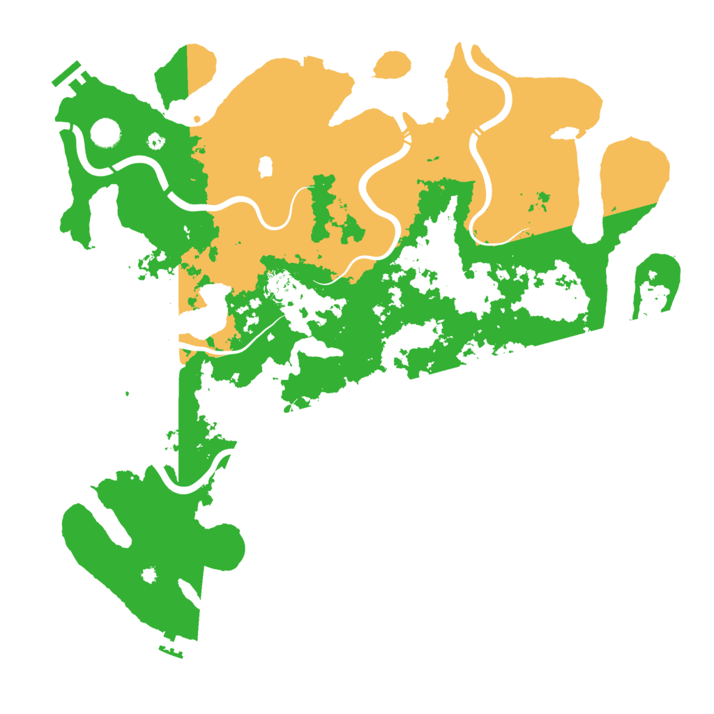 Biome Rust Map: Procedural Map, Size: 4250, Seed: 900303