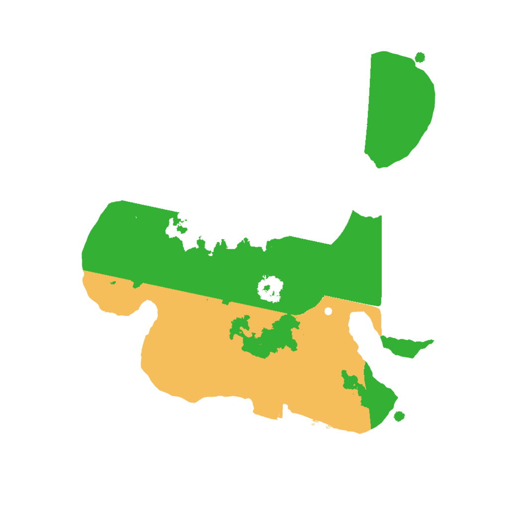 Biome Rust Map: Procedural Map, Size: 2000, Seed: 1894818797