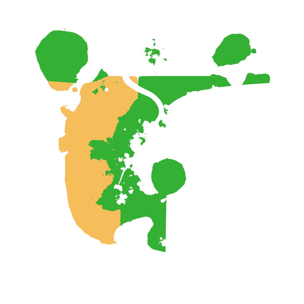 Biome Rust Map: Procedural Map, Size: 2350, Seed: 806825462