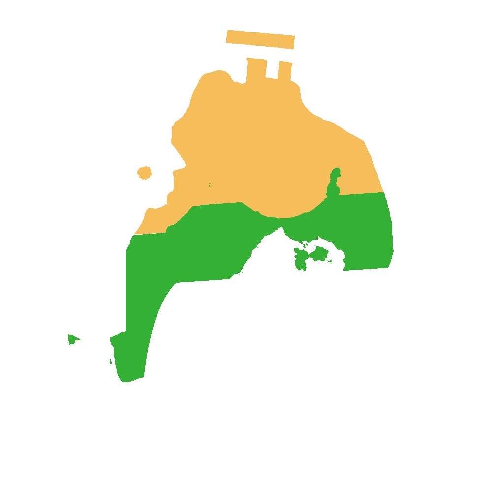 Biome Rust Map: Procedural Map, Size: 1500, Seed: 1160807836