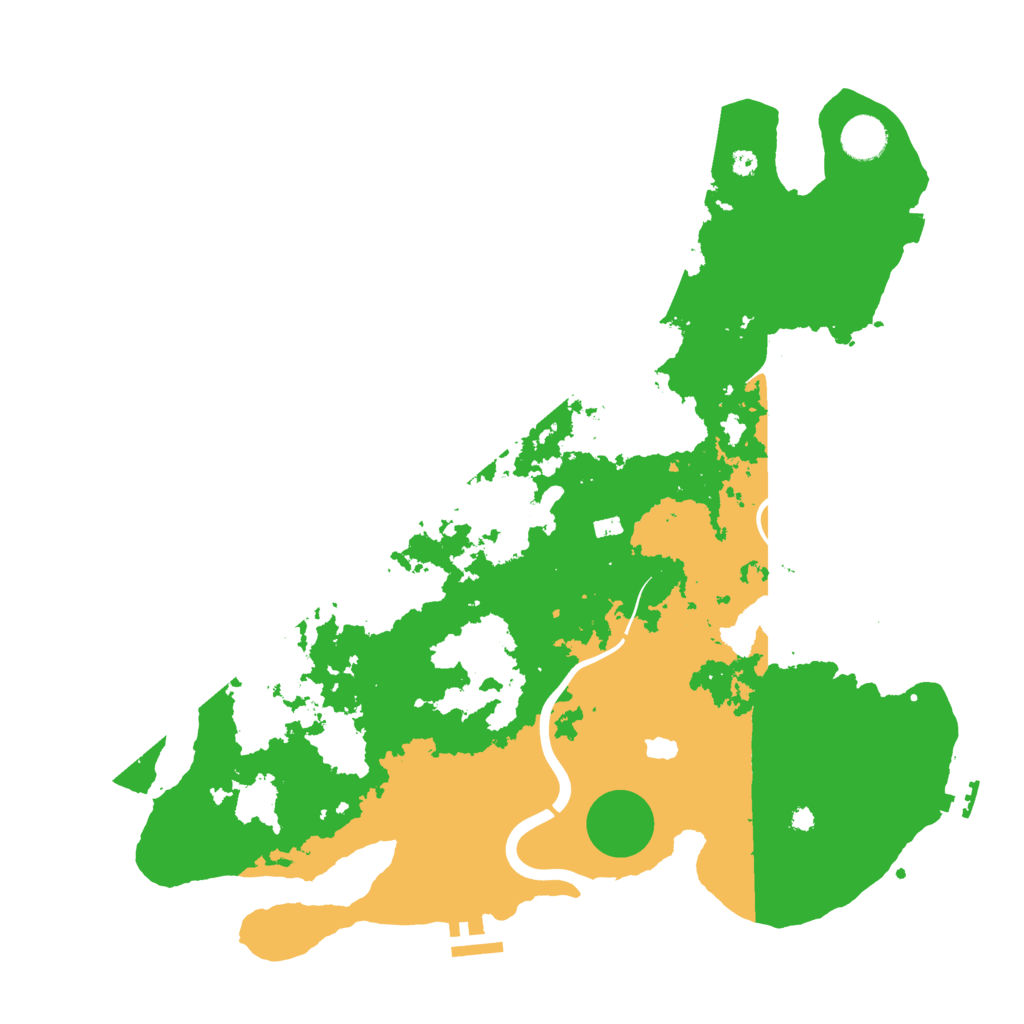 Biome Rust Map: Procedural Map, Size: 4000, Seed: 606681057
