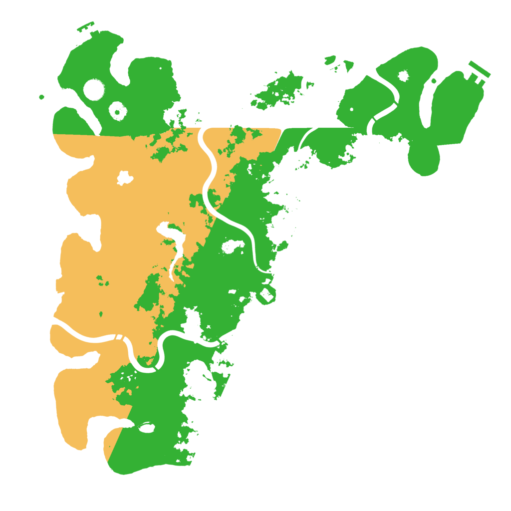 Biome Rust Map: Procedural Map, Size: 4250, Seed: 1107969178