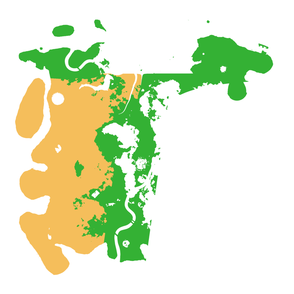 Biome Rust Map: Procedural Map, Size: 4250, Seed: 28379