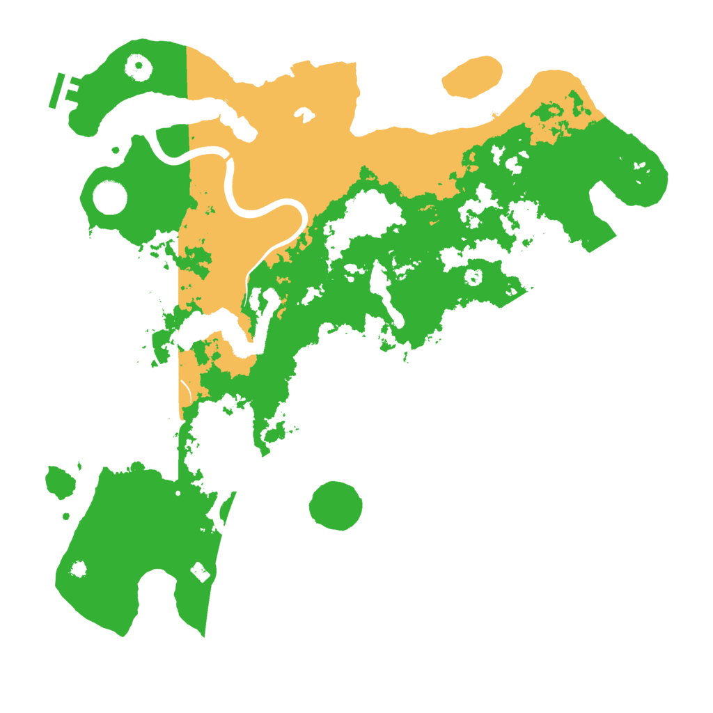 Biome Rust Map: Procedural Map, Size: 4000, Seed: 1297000595