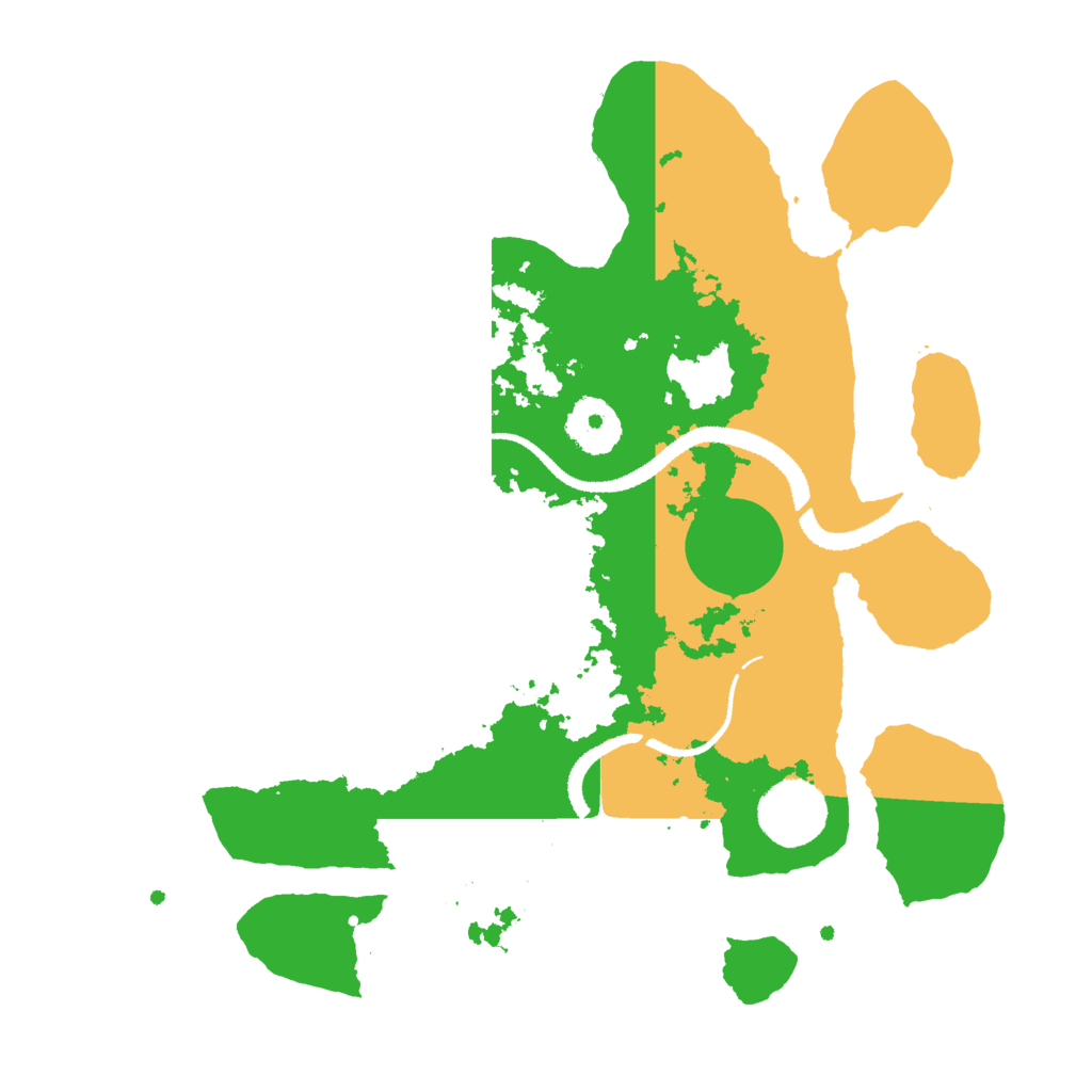 Biome Rust Map: Procedural Map, Size: 3000, Seed: 21226