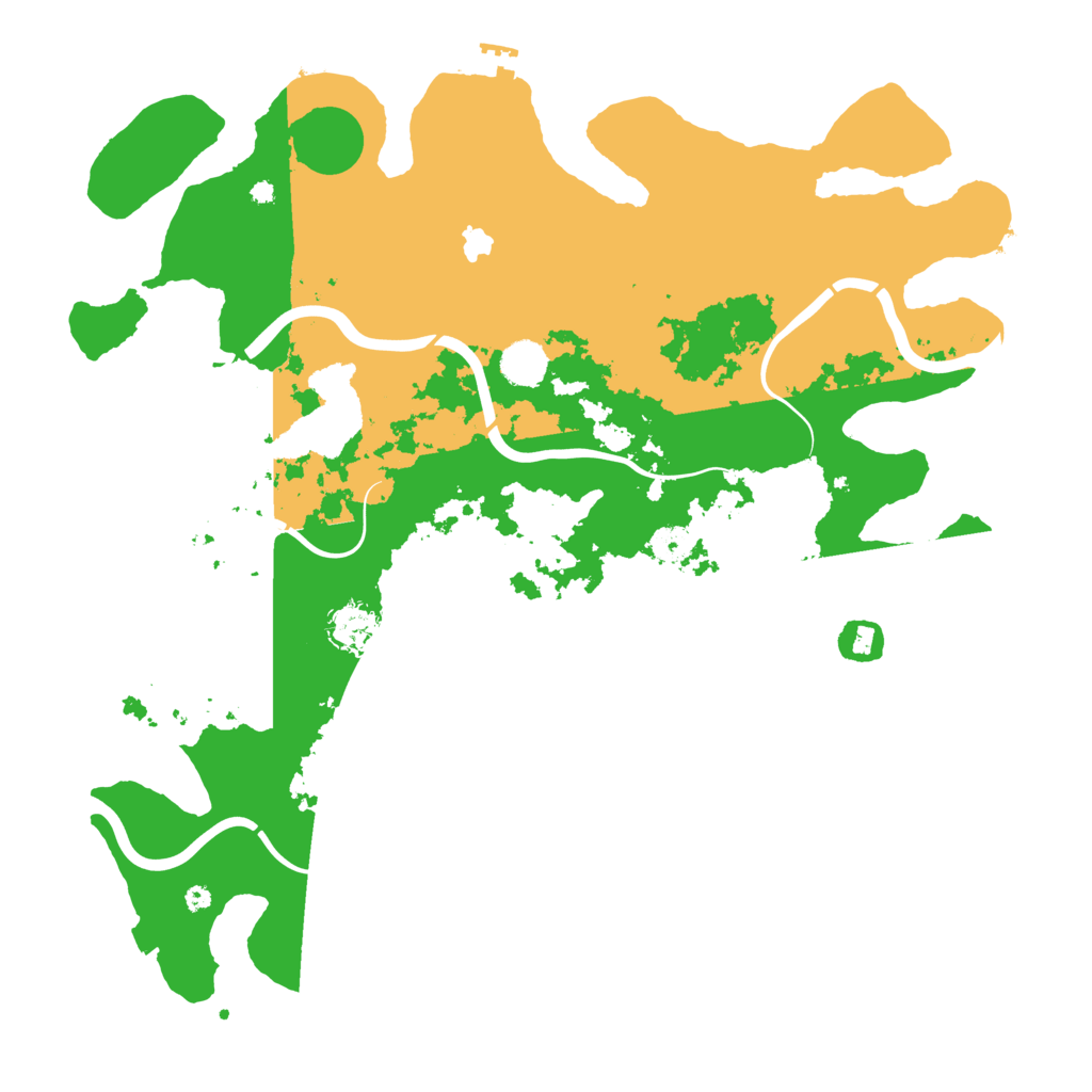 Biome Rust Map: Procedural Map, Size: 4250, Seed: 859355879