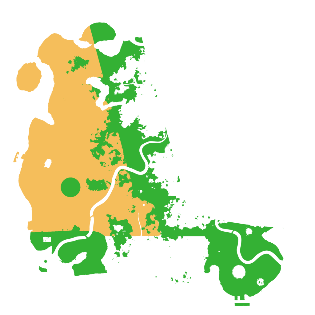 Biome Rust Map: Procedural Map, Size: 4250, Seed: 1903037876