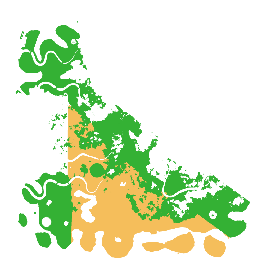 Biome Rust Map: Procedural Map, Size: 5000, Seed: 378029731