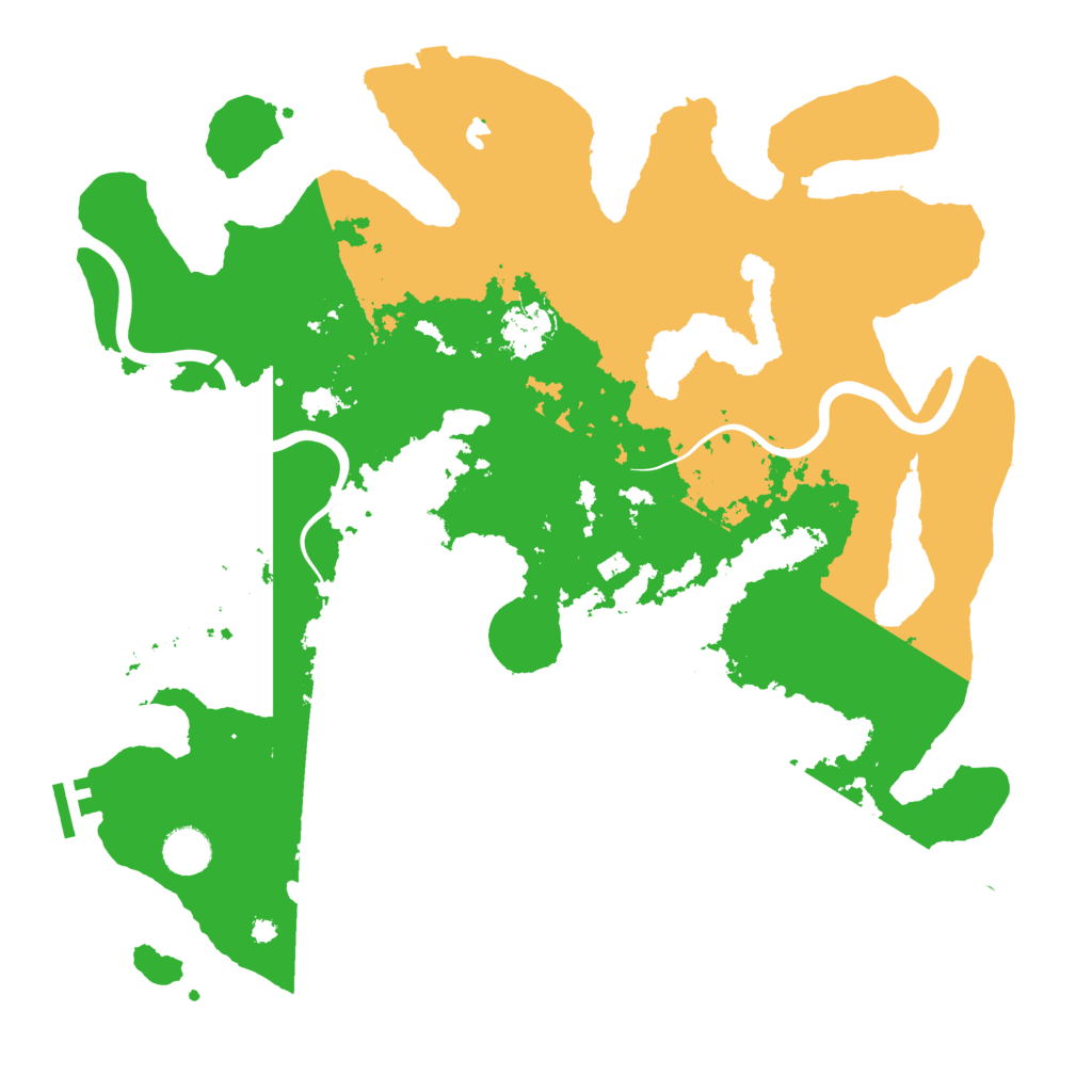 Biome Rust Map: Procedural Map, Size: 4000, Seed: 580281247