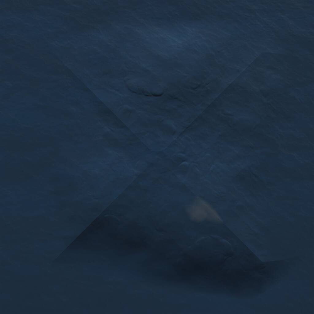 Rust Map: Procedural Map, Size: 1000, Seed: 186398034, 1 Monuments