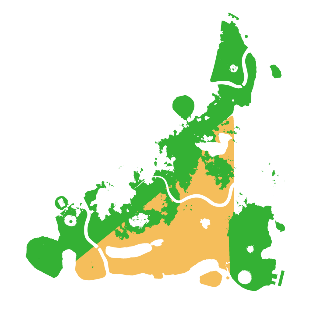 Biome Rust Map: Procedural Map, Size: 4000, Seed: 74326