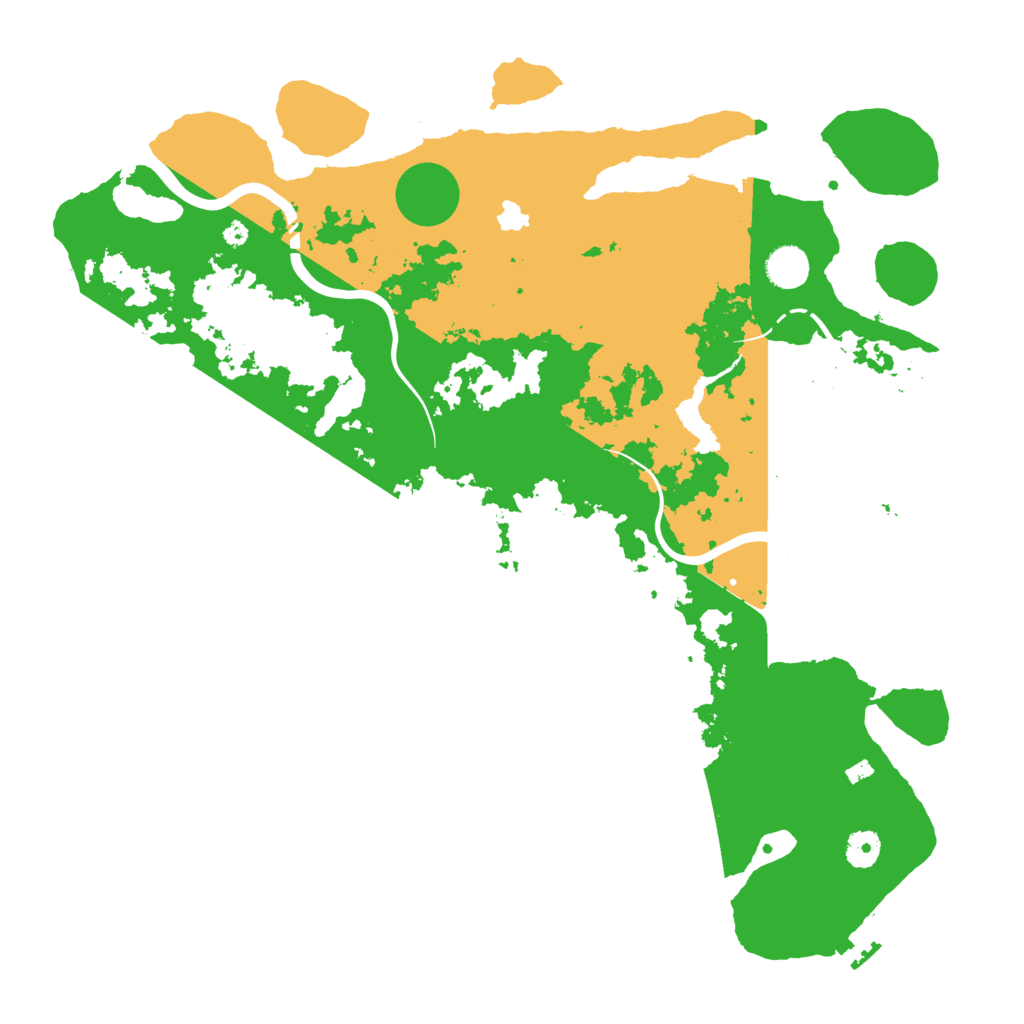 Biome Rust Map: Procedural Map, Size: 4250, Seed: 379463133
