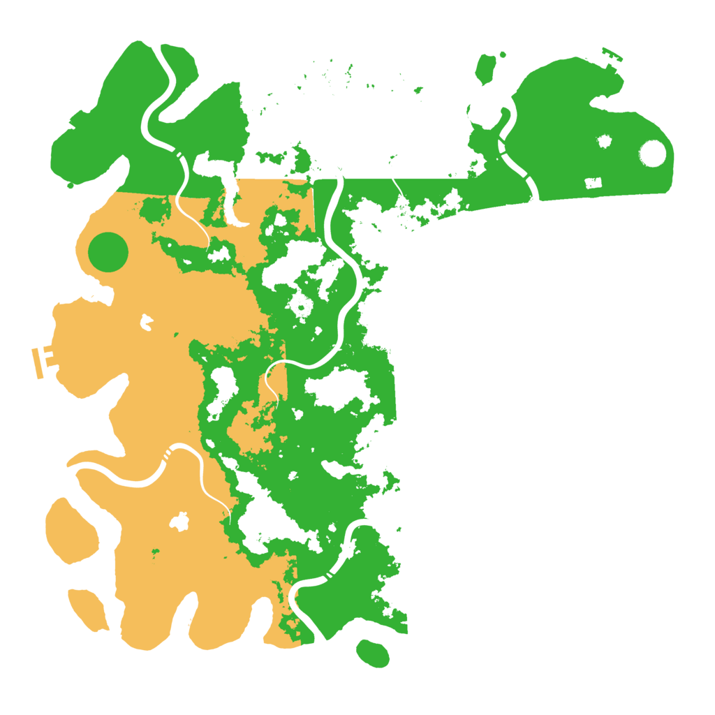 Biome Rust Map: Procedural Map, Size: 4700, Seed: 1033720644
