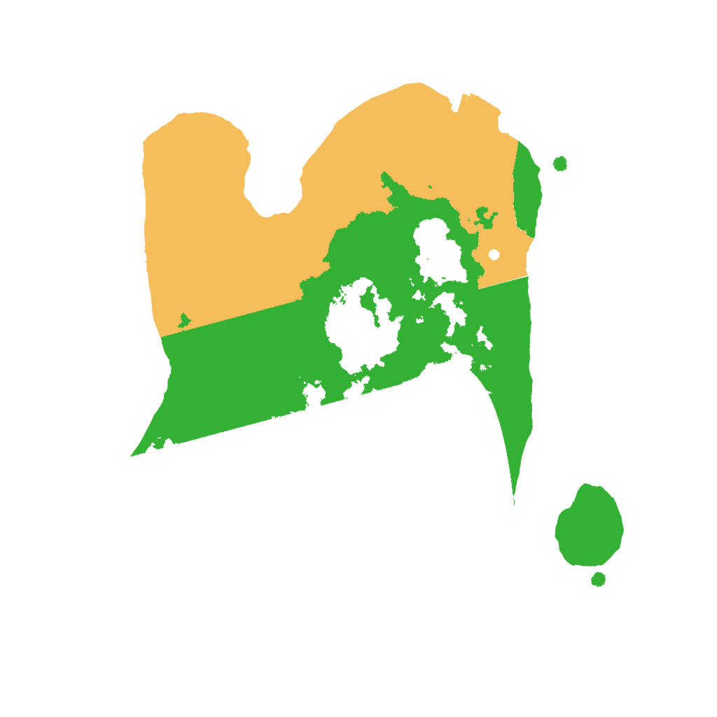 Biome Rust Map: Procedural Map, Size: 2000, Seed: 1666946664