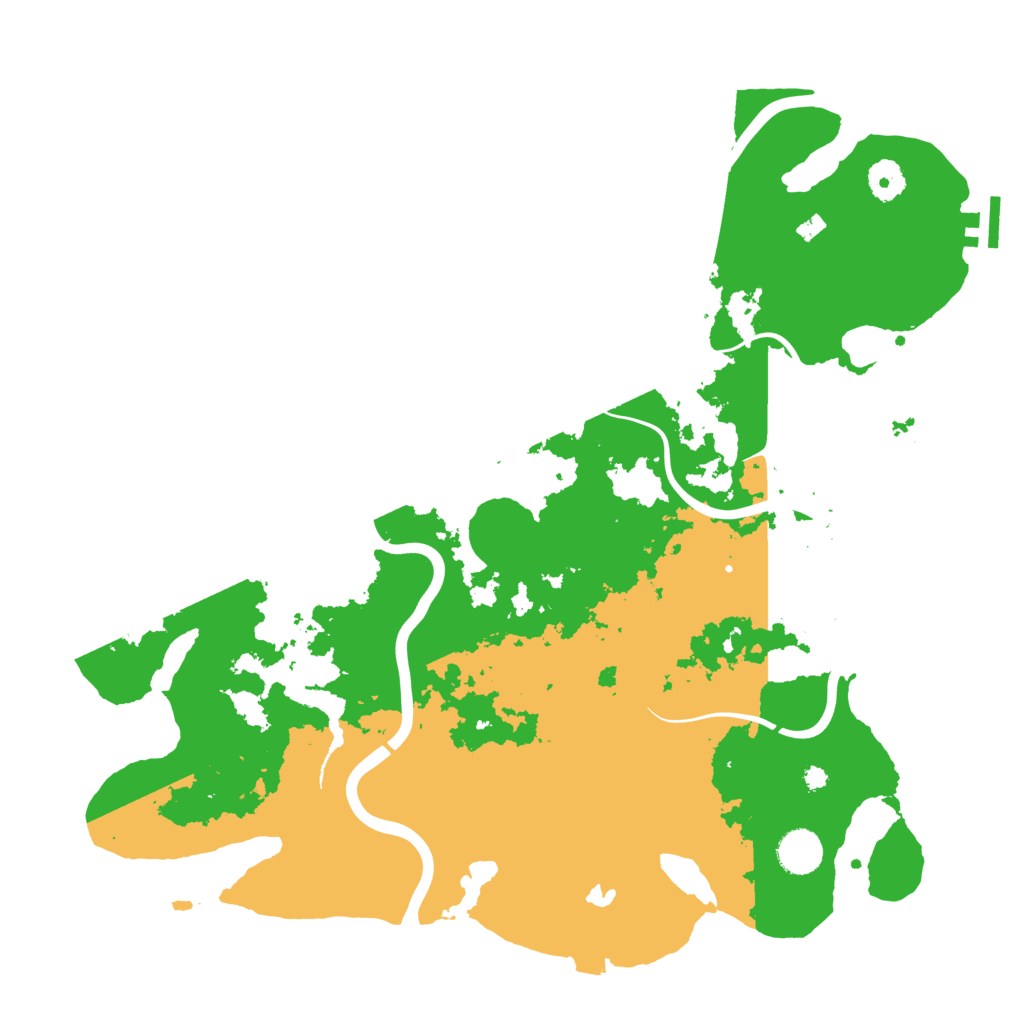 Biome Rust Map: Procedural Map, Size: 4000, Seed: 519179552