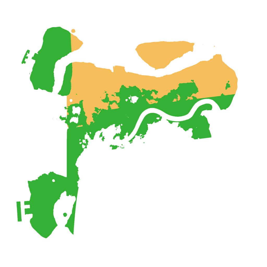 Biome Rust Map: Procedural Map, Size: 2700, Seed: 1753920102