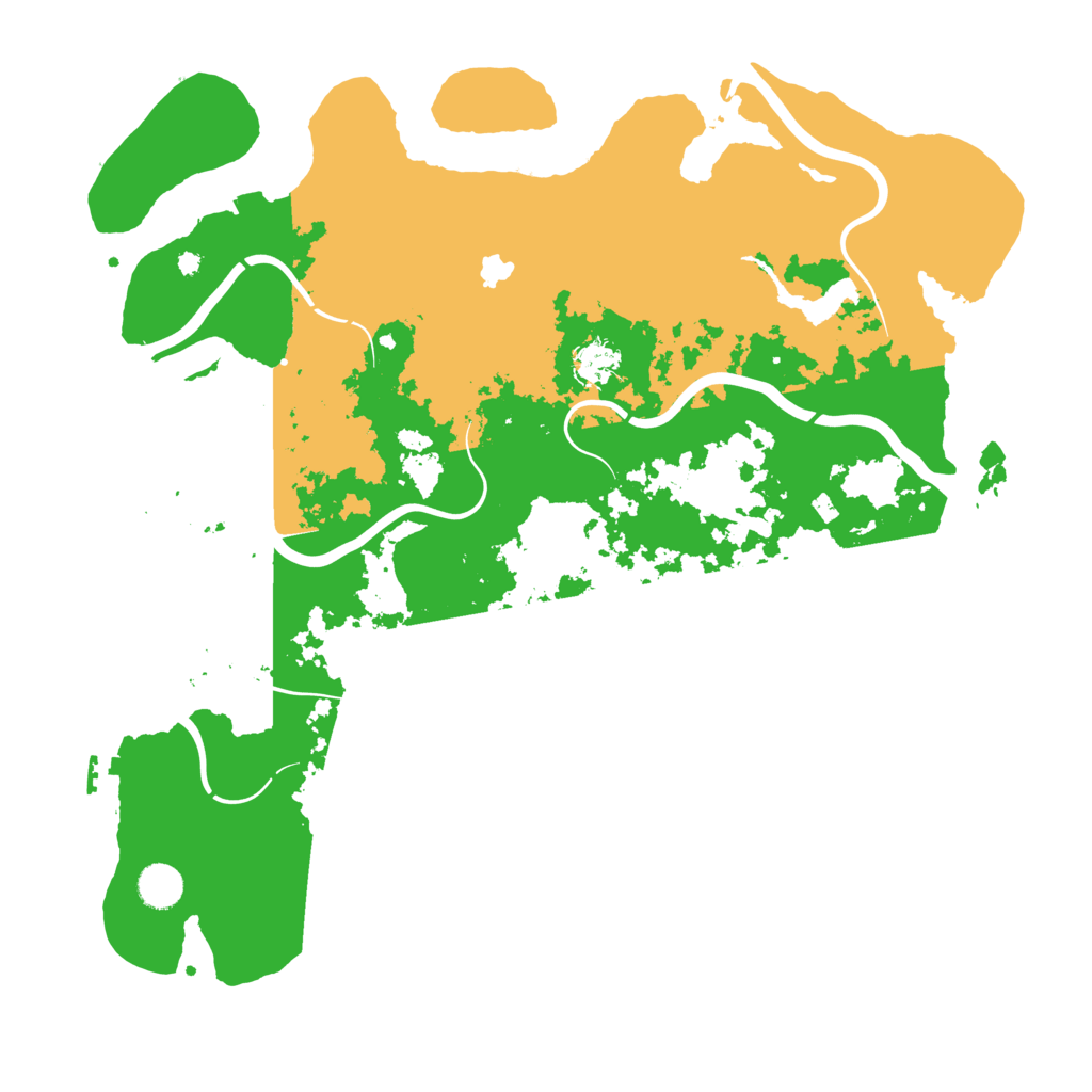 Biome Rust Map: Procedural Map, Size: 4250, Seed: 781956590