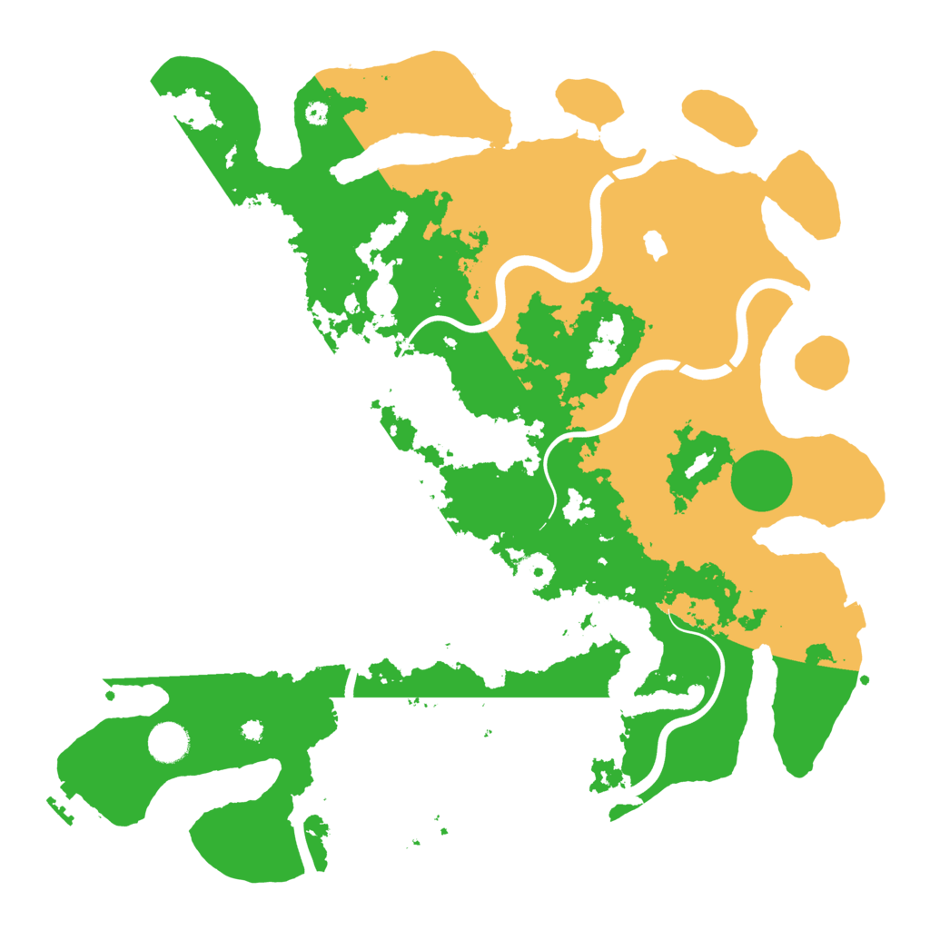 Biome Rust Map: Procedural Map, Size: 4000, Seed: 1308720179