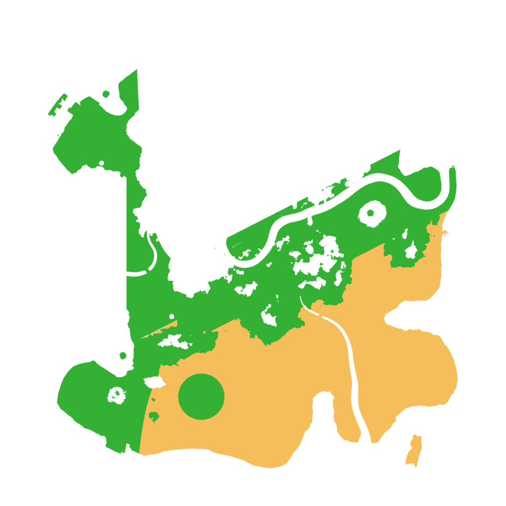 Biome Rust Map: Procedural Map, Size: 2900, Seed: 1586544950