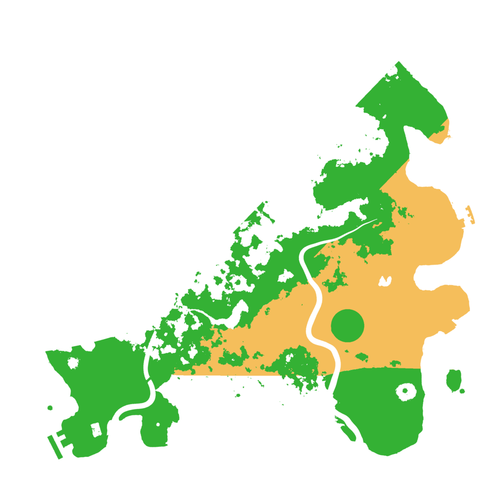 Biome Rust Map: Procedural Map, Size: 4000, Seed: 1932719896