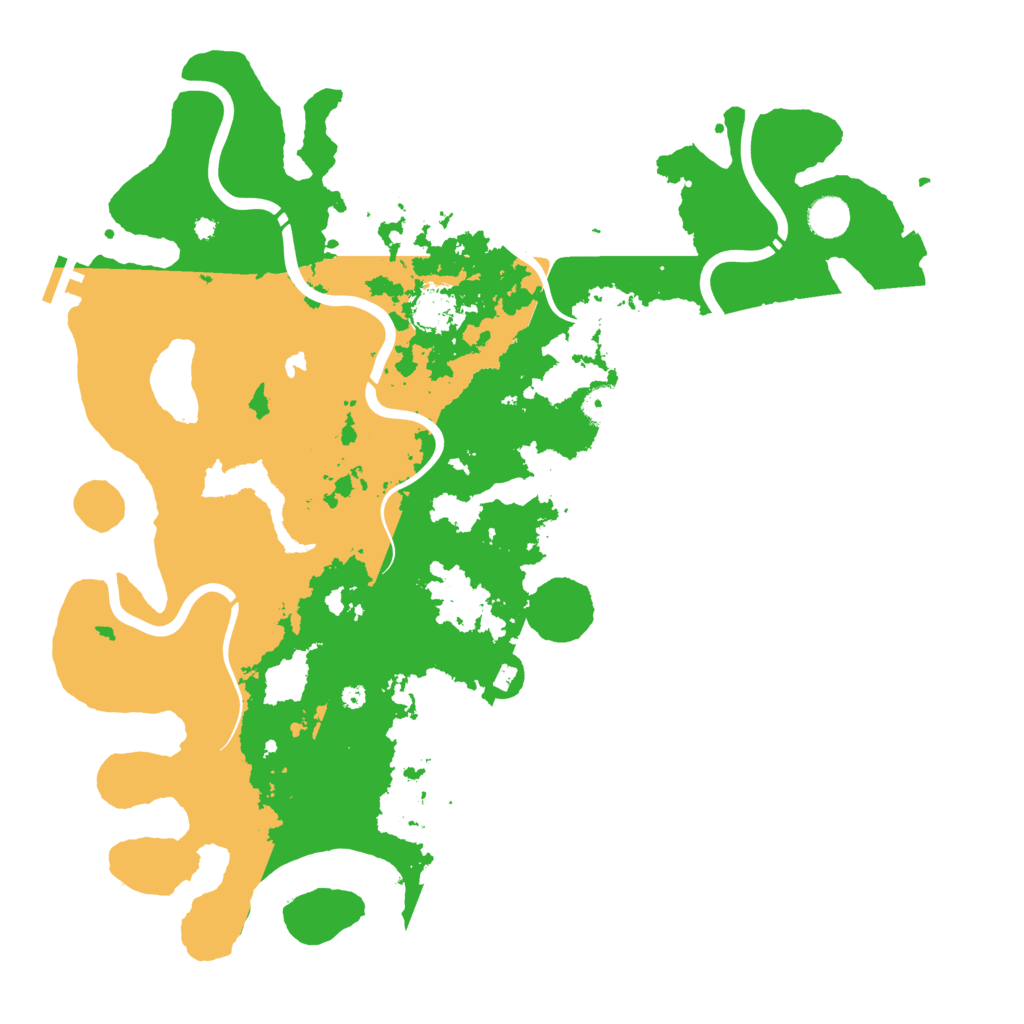 Biome Rust Map: Procedural Map, Size: 4300, Seed: 900305