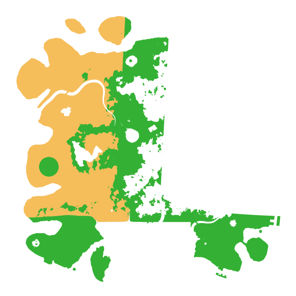 Biome Rust Map: Procedural Map, Size: 4000, Seed: 56448