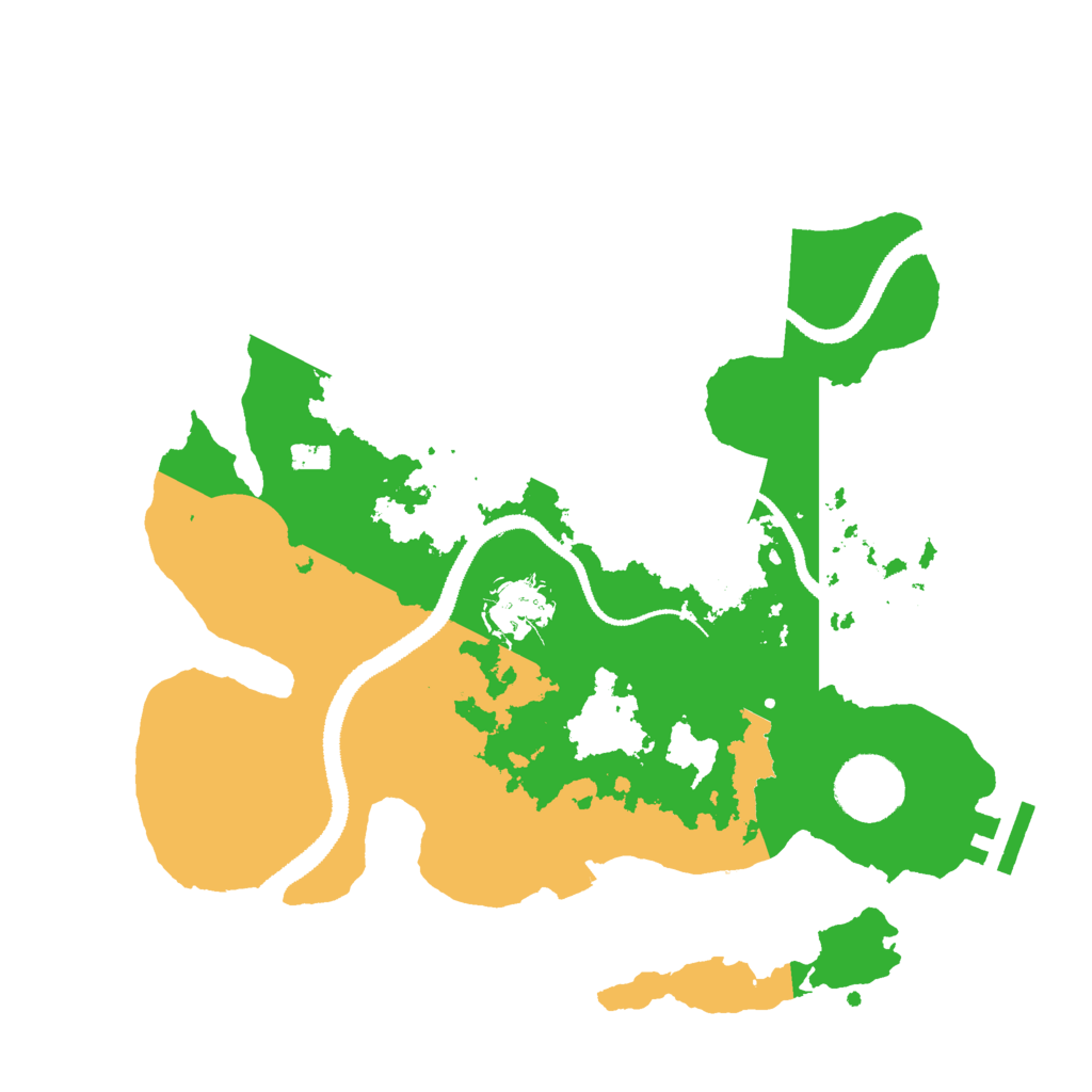 Biome Rust Map: Procedural Map, Size: 3000, Seed: 23568934